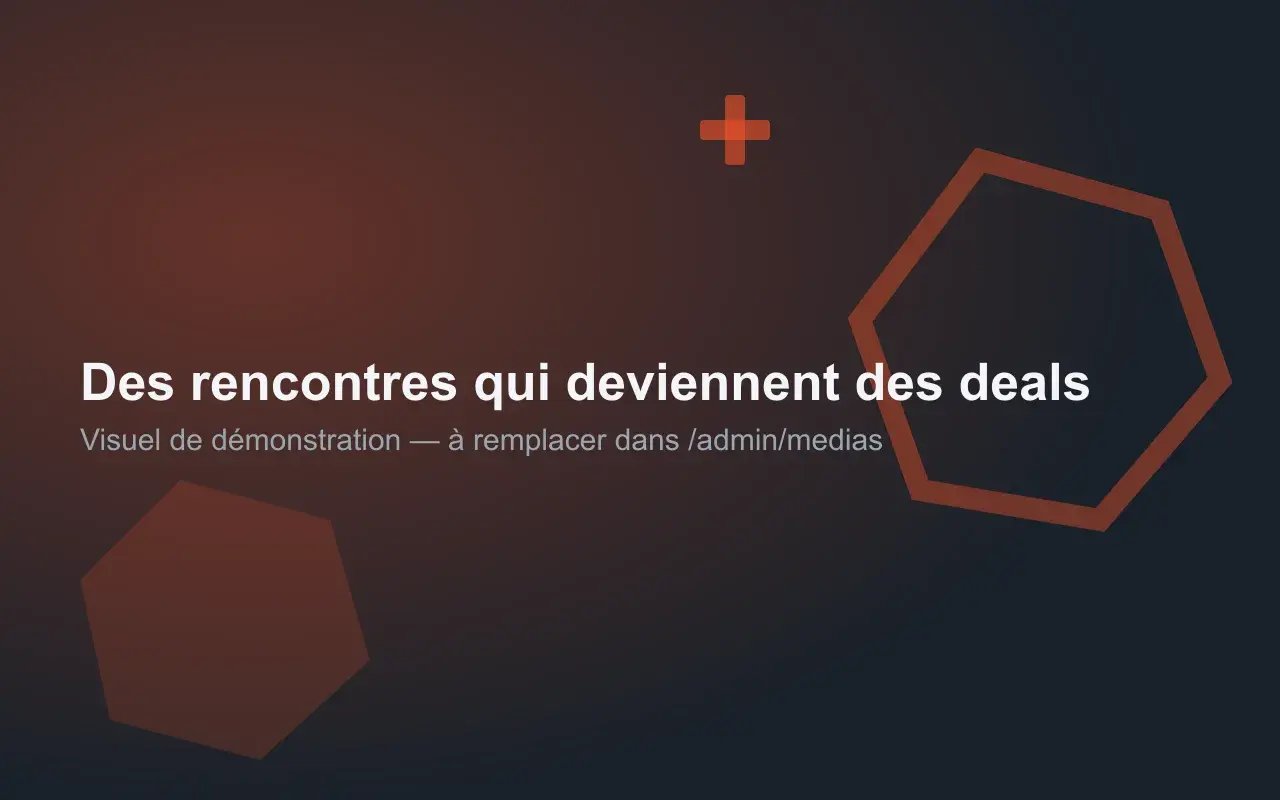 Rencontres investisseurs